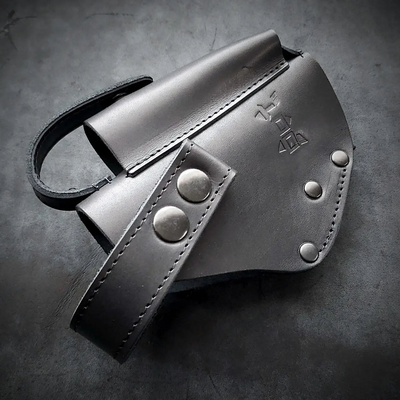FORT 12/17/20 Leather MOLLE Holster | Black