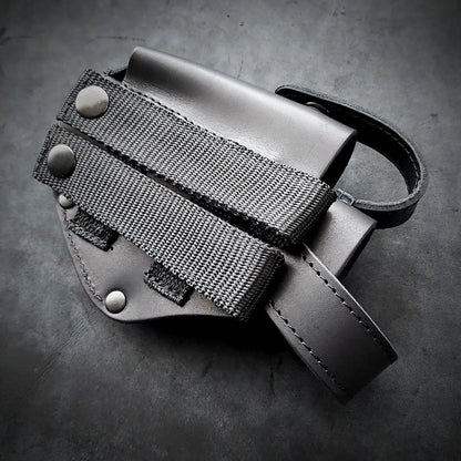FORT 12/17/20 Leather MOLLE Holster | Black