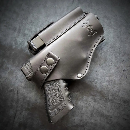 MOLLE Leather Holster for Glock 17 black