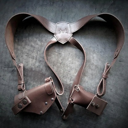 FORT 12/17/20 Leather Shoulder Holster Brown