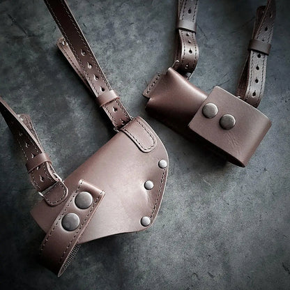FORT 12/17/20 Leather Shoulder Holster Brown