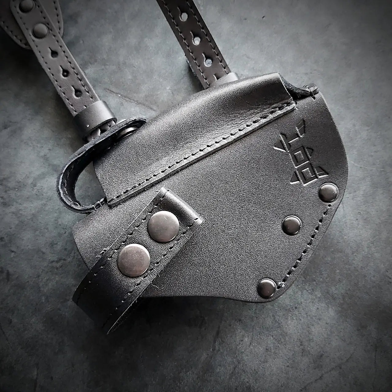 Leather Shoulder Holster for FORT 12/17/20 | Concealed Carry | Black