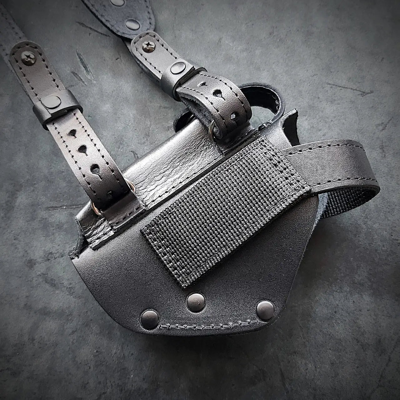 Leather Shoulder Holster for FORT 12/17/20 | Concealed Carry | Black