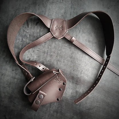 Leather Shoulder Holster for FORT 12/17/20 | Concealed Carry | Brown
