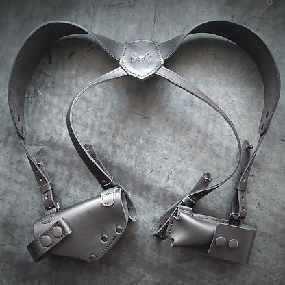 FORT 12/17/20 Leather Shoulder Holster Black