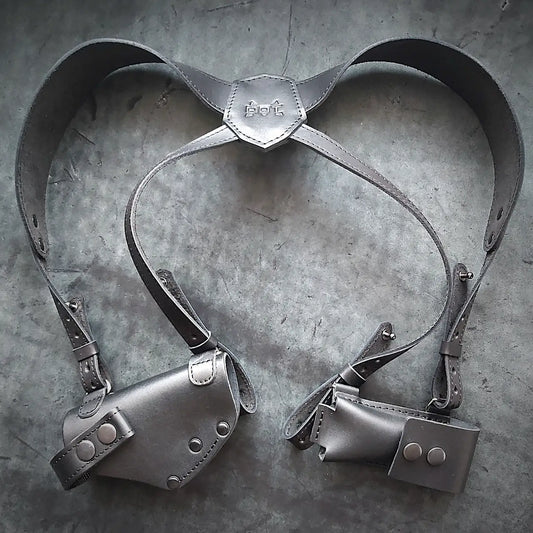 FORT 12/17/20 Leather Shoulder Holster Black