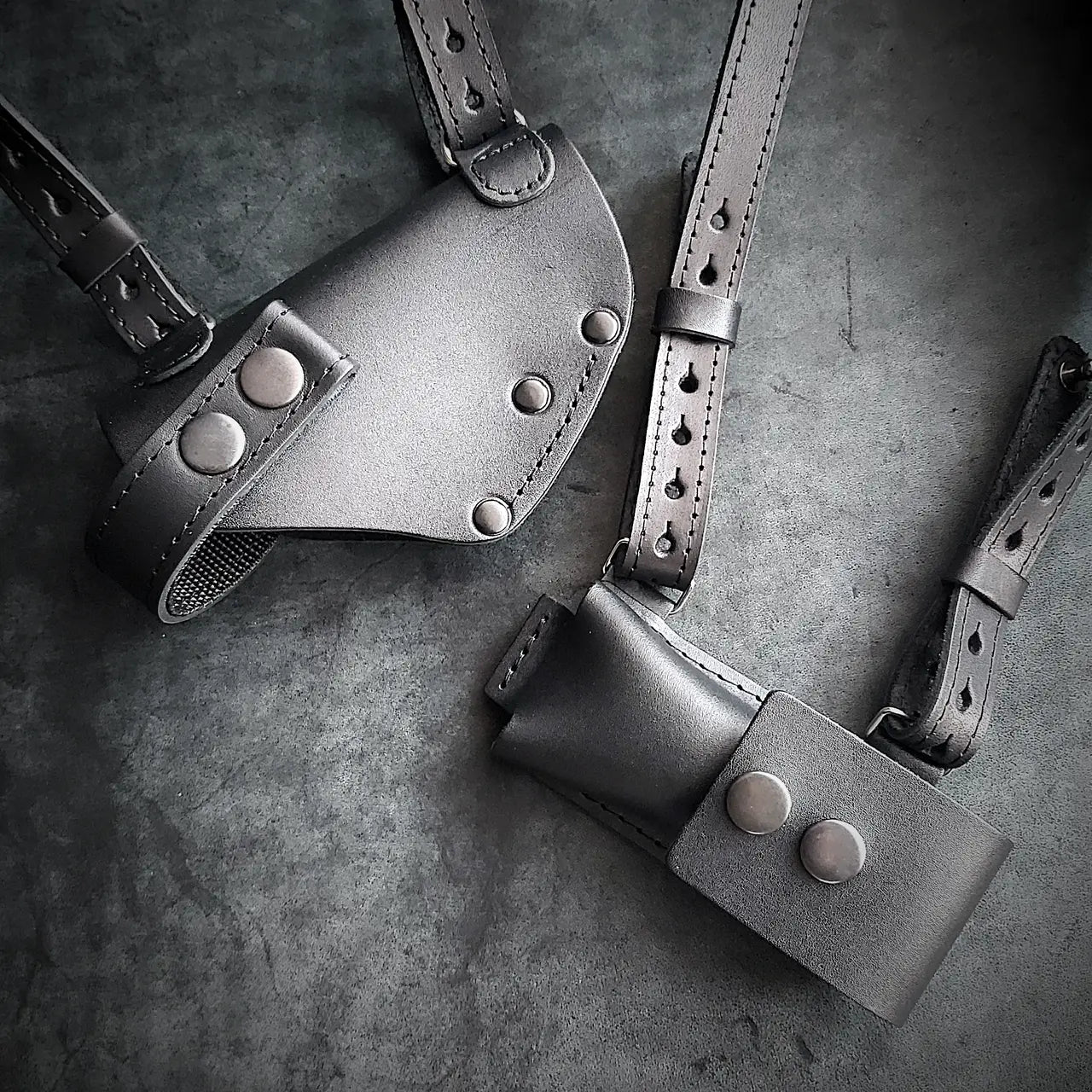 FORT 12/17/20 Leather Shoulder Holster Black