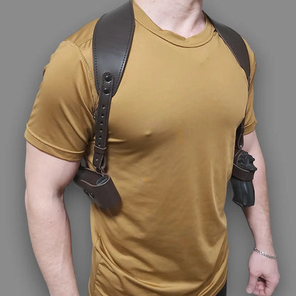 FORT 12/17/20 Leather Shoulder Holster Brown