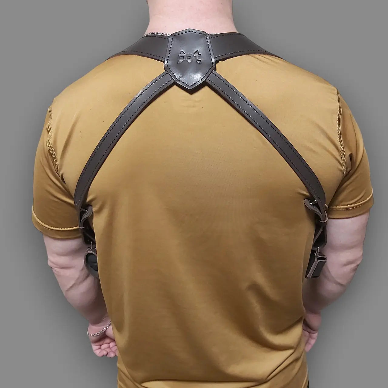 FORT 12/17/20 Leather Shoulder Holster Brown