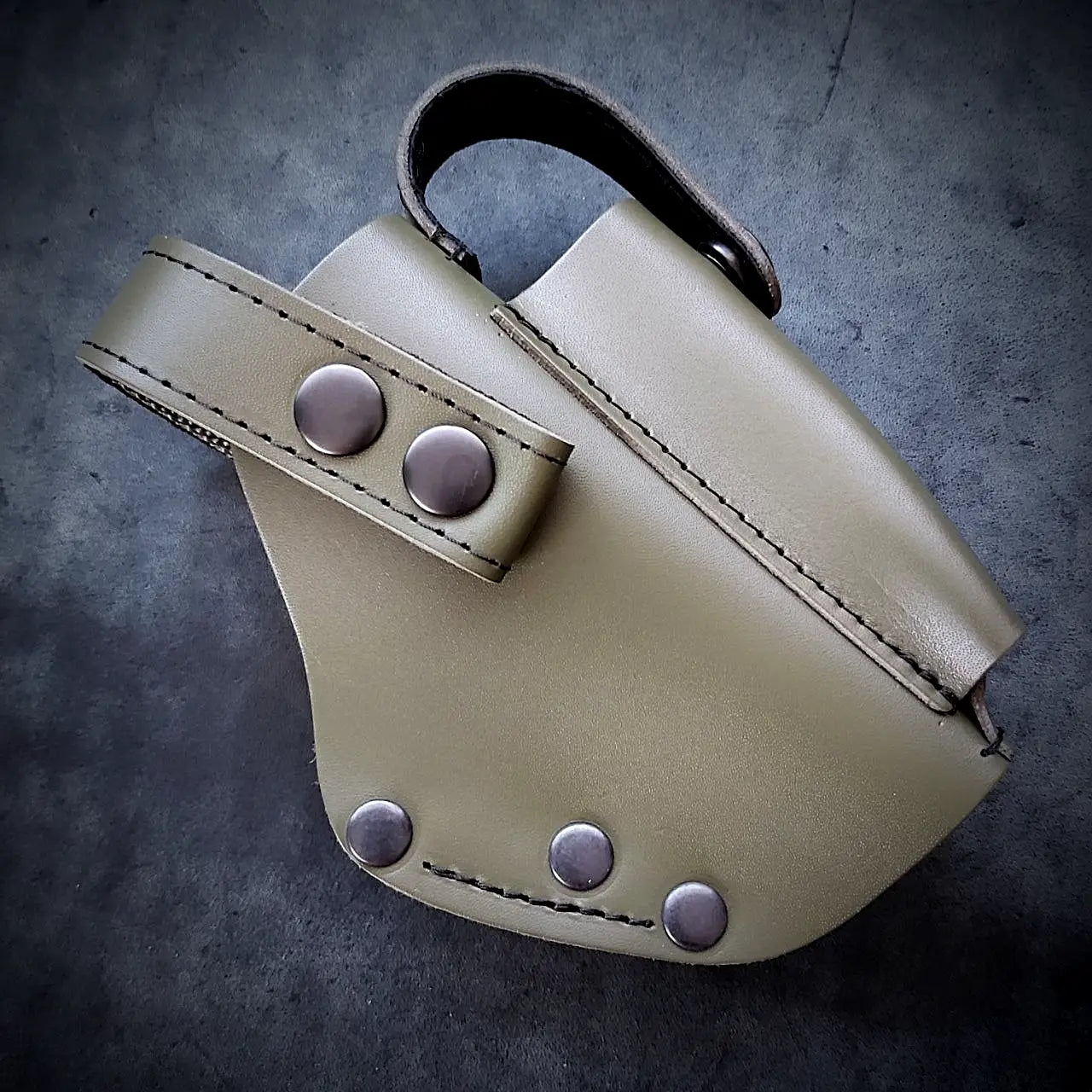 FORT 12/17/20 Leather Drop Leg Holster | Olive