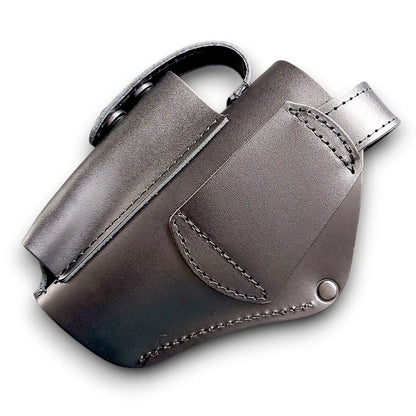 Leather Belt Holster for Glock 17  Black