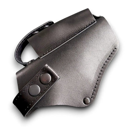 Leather Belt Holster for Glock 17  Black