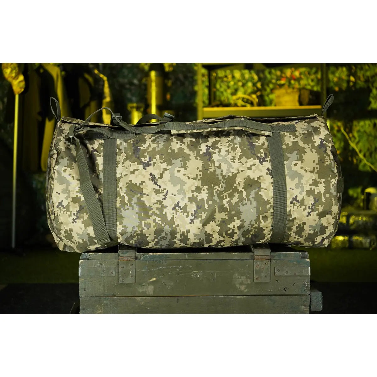 Kiborg 120L Military Duffle Bag Pixel