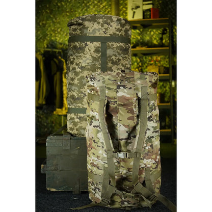 Kiborg 120L Military Duffle Bag Pixel