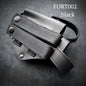 FORT 12/17/20 Leather MOLLE Holster | Black