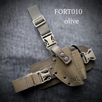 FORT 12/17/20 Leather Drop Leg Holster | Olive