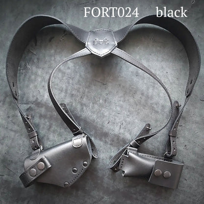 FORT 12/17/20 Leather Shoulder Holster Black
