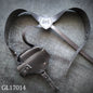 Leather Shoulder Holster for Glock 17  black