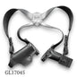 Shoulder Holster System with Magazine Pouch for Glock 17— Personalized  Tactical Holster , Black