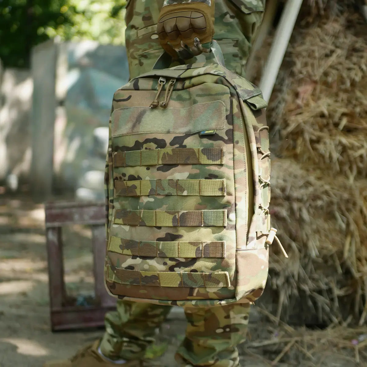 Quick-Release Assault Backpack — Cordura 1000D | 10L MOLLE