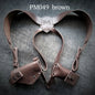 Leather Shoulder Holster for PM with Extra Magazine Pouch | Brown