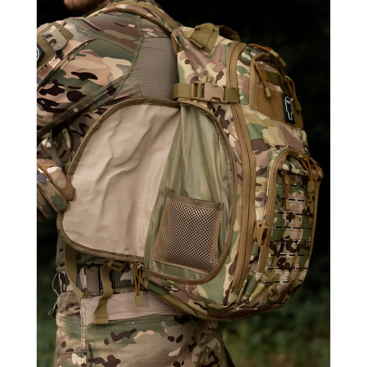 BEZET Soldier Tactical Backpack Multicam 26L